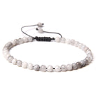FuAttract Freedom Balance & Vitality Natural Stone Bohemian Handmade Adjustable Rope Bracelet - White Crazy Lace Agate - image 23