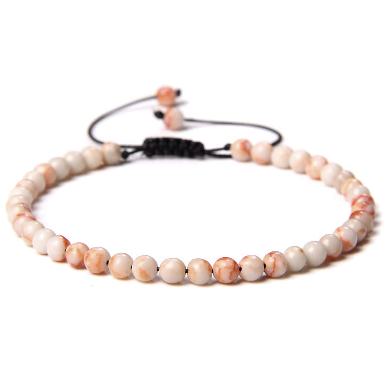 FREE Today: Freedom Balance & Vitality Natural Stone Bohemian Handmade Adjustable Rope Bracelet - Red Picasso - image 25