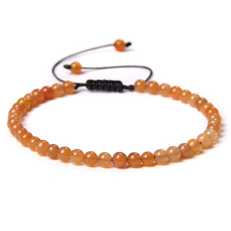 FuAttract Freedom Balance & Vitality Natural Stone Bohemian Handmade Adjustable Rope Bracelet - Yellow Aventurine - image 26