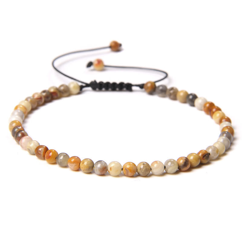 FREE Today: Freedom Balance & Vitality Natural Stone Bohemian Handmade Adjustable Rope Bracelet - Crazy Lace Agate - image 37