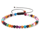 FREE Today: Freedom Balance & Vitality Natural Stone Bohemian Handmade Adjustable Rope Bracelet - Colorful Striped Agate - image 47