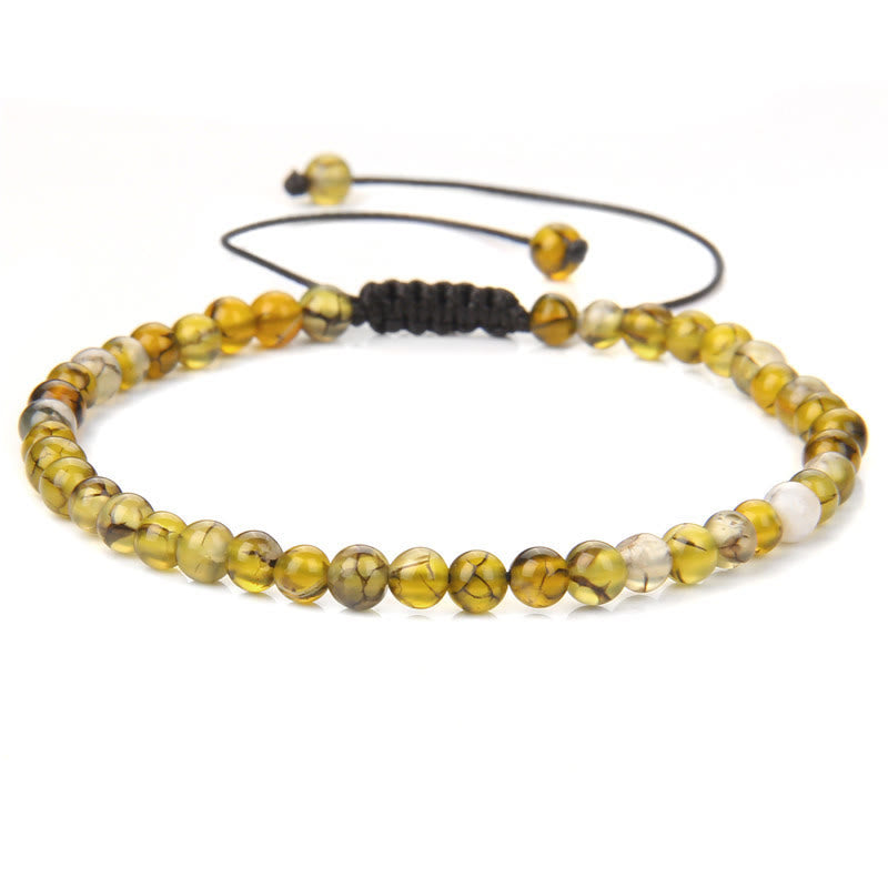 FREE Today: Freedom Balance & Vitality Natural Stone Bohemian Handmade Adjustable Rope Bracelet - Dragon Vein Agate - image 49