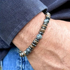 FuAttract Transformation Insight & Balance Labradorite Hematite Beaded Intuition Bracelet - image 4