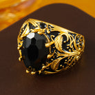 FuAttract Creativity Elegance & Beauty Vintage Rose Flower Inlaid Zircon​​ Ring - image 2