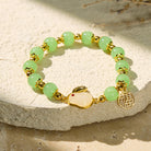 FuAttract Blessing Harmony & Balance Hetian Jade Rabbit Fu Charm Bracelet - image 2