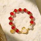 FuAttract Blessing Harmony & Balance Hetian Jade Rabbit Fu Charm Bracelet - White Rabbit + Fu Plaque 2 - image 7