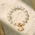 FuAttract Blessing Harmony & Balance Hetian Jade Rabbit Fu Charm Bracelet - White Rabbit 5 - image 17