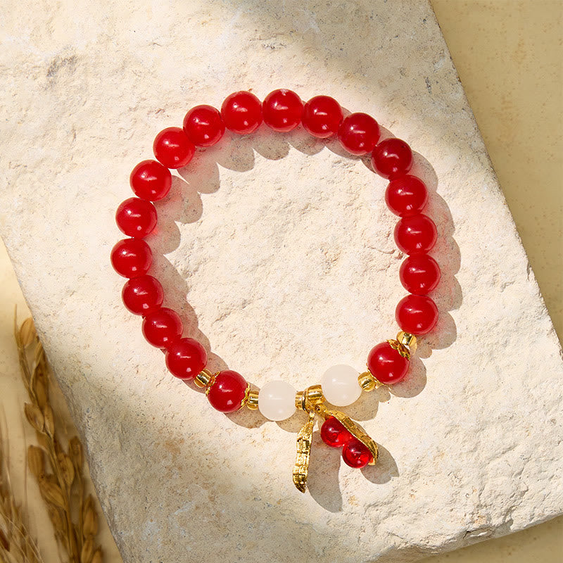 FuAttract Abundance Prosperity & Blessing Peanut Charm Good Fortune Bracelet - image 2
