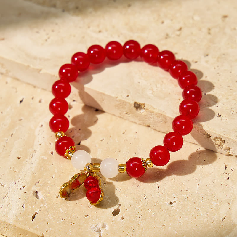 FuAttract Abundance Prosperity & Blessing Peanut Charm Good Fortune Bracelet - image 3