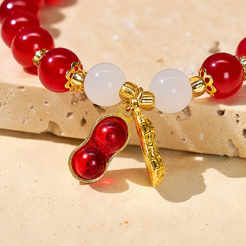 FuAttract Abundance Prosperity & Blessing Peanut Charm Good Fortune Bracelet - image 4