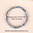FuAtrract Energy Strength & Wealth Prosperity Crystal Bamboo Knot Bracelet - image 1