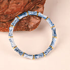 FuAtrract Energy Strength & Wealth Prosperity Crystal Bamboo Knot Bracelet - image 2