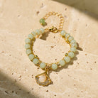 FuAtrract Clarity Positivity & Calm Unconditional Love Glaze Ginkgo Bracelet - image 3