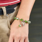 FuAttract Love & Harmony Blue Glaze Beads Butterfly Charm Bracelet - image 11