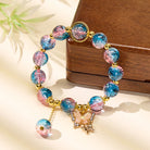FuAttract Love & Harmony Blue Glaze Beads Butterfly Charm Bracelet - image 16