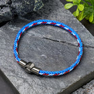FuAttract Luck Harmony & Traditional Blessings Five Color Cord Stainless Steel Magnetic Clasp Bracelet - image 9