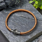 FuAttract Luck Harmony & Traditional Blessings Five Color Cord Stainless Steel Magnetic Clasp Bracelet - image 12