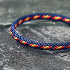 FuAttract Luck Harmony & Traditional Blessings Five Color Cord Stainless Steel Magnetic Clasp Bracelet - image 5