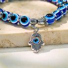 FuAttract Guardian Protection & Spiritual Harmony Hamsa Hand Evil Eye Bracelet - image 3