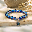 FuAttract Guardian Protection & Spiritual Harmony Hamsa Hand Evil Eye Bracelet - Turtle - image 11