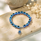 FuAttract Guardian Protection & Spiritual Harmony Hamsa Hand Evil Eye Bracelet - image 1