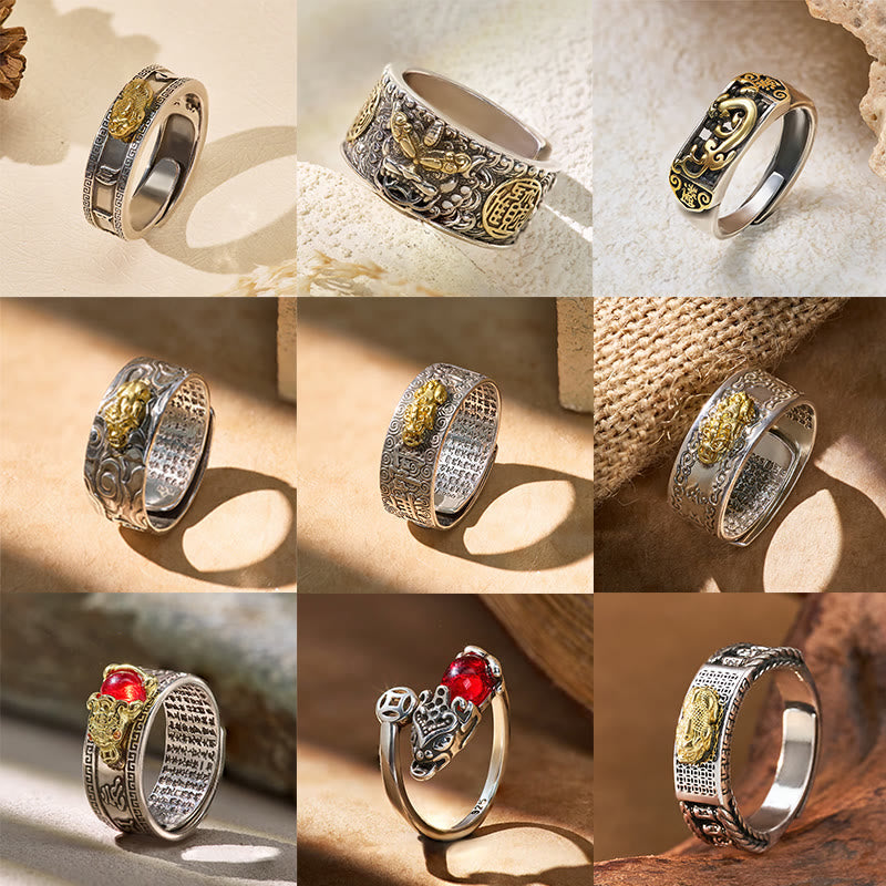 FREE Today: Prosperity Abundance & Fortune Pixiu Design Lucky Wealth Charm Ring - image 0