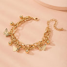 FREE Today: Grace Freedom & Confidence Fashion Butterfly Tassel Double Layer Bracelet - image 1
