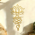 FuAttract Calm Mindfulness & Focus Lotus Inhale Metal Wall Decor Home Art  Decor - image 10