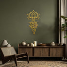 FuAttract Calm Mindfulness & Focus Lotus Inhale Metal Wall Decor Home Art  Decor - image 18