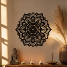 FuAttract Focus Serenity & Alignment Mandala Geometric Symmetry Metal Wall Decor Home Art Decor - image 7
