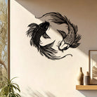 FuAttract Fortune Prosperity & Success Double Koi Fish Metal Wall Decor Home Art Decor - image 1
