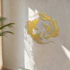 FuAttract Fortune Prosperity & Success Double Koi Fish Metal Wall Decor Home Art Decor - image 10