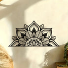 FuAttract Focus Alignment & Creative Half Mandala Design Metal Wall Decor Home Art Decor - image 0