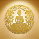FuAttract Wisdom Serenity & Focus Buddha Lotus Meditation Metal Wall Decor Home Art Decor - image 10
