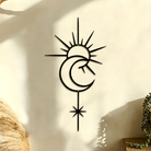 FuAttract Guidance Harmony & Energy Sun & Moon North Star Metal Wall Decor Home Art Decor - image 0