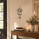 FuAttract Guidance Harmony & Energy Sun & Moon North Star Metal Wall Decor Home Art Decor - image 1