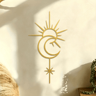 FuAttract Guidance Harmony & Energy Sun & Moon North Star Metal Wall Decor Home Art Decor - image 13