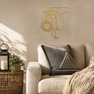 FuAttract Serenity & Universal Energy Sun & Moon Metal Wall Decor Home Art Decor - image 15