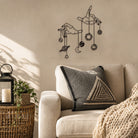 FuAttract Harmony & Universal Energy Celestial Hand Planet Sun & Moon  Metal Wall Decor Home Art Decor - image 9