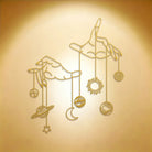 FuAttract Harmony & Universal Energy Celestial Hand Planet Sun & Moon  Metal Wall Decor Home Art Decor - image 13