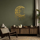 FuAttract Serenity Harmony & Mystic Crescent Moon Mandala Metal Wall Decor Home Art Decor - image 20