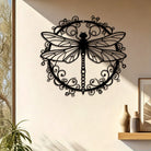 FuAttract Elegance Harmony & Graceful Dragonfly Metal Wall Decor Home Art Decor - image 0