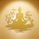  Fuattract Harmony & Spiritual Balance Buddha Zen Metal Wall Decor Home Art Decor - image 10