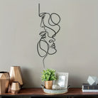 FuAttract Harmony Serenity & Artistic Energy Abstract Face Silhouette Metal Wall Decor Home Art Decor - image 2