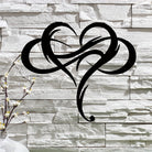 FuAttract Love Eternity & Endless Connection Heart Infinity Metal Wall Decor Home Art Decor - image 1