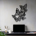 FuAttract Elegance Freedom & Harmonious Butterfly Metal Wall Decor Home Art Decor - image 1
