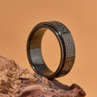 FuAttract Resilience Focus & Grounding Energy Titanium Steel Rotating Greek Key Ring - image 15