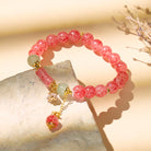 FuAttract Love Harmony & Charming Energy Strawberry Quartz Bracelet - image 3