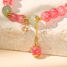 FuAttract Love Harmony & Charming Energy Strawberry Quartz Bracelet - image 5