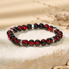 FuAttract Passion Vitality & Positive Energy Red Crystal Boho Glaze Bead Bracelet - image 2
